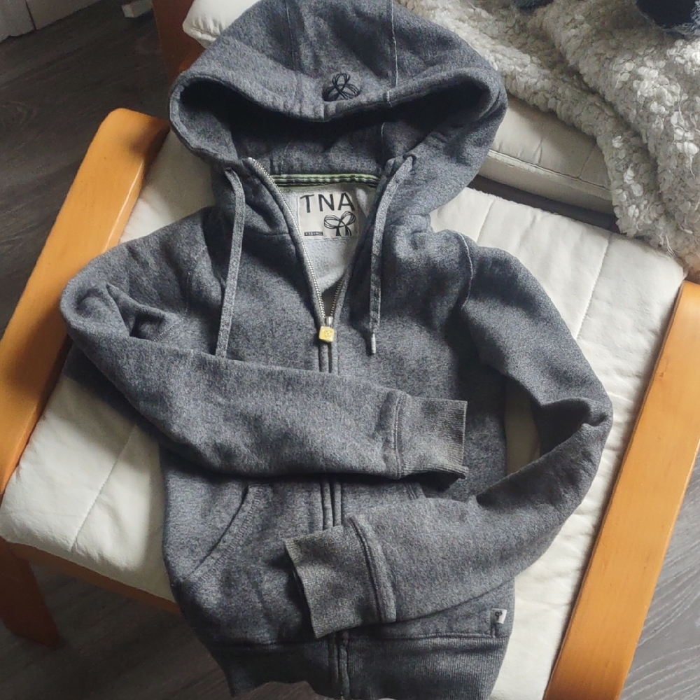 TNA Charcoal Full-Zip Hoodie